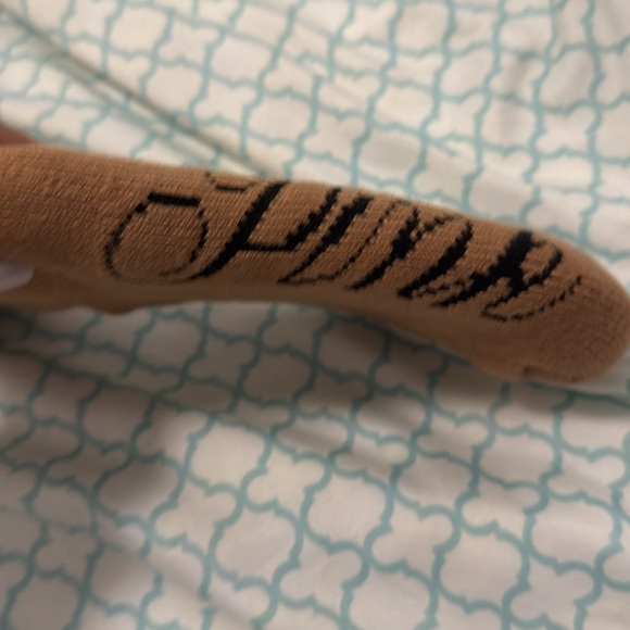 Brown Ribbed Socks - Picture 3 of 3